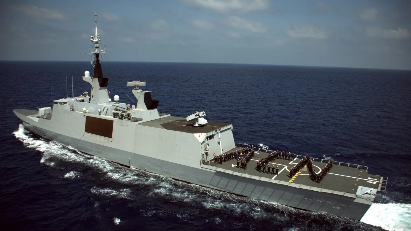 La frégate légère furtive Aconit