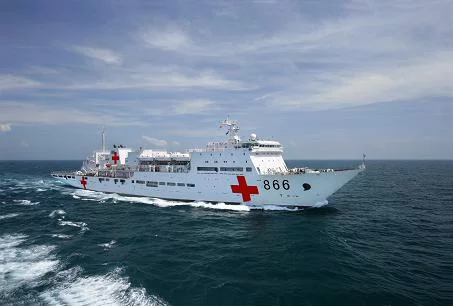 Le navire-hôpital n°866