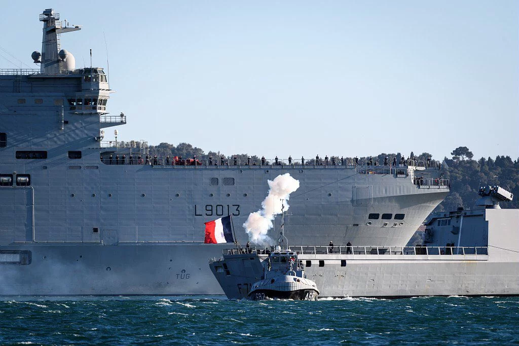 Départ de la mission Jeanne d'Arc 2020