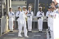 Prise de commandement de la flottille amphibie