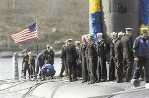 L'équipage de l'Alexandria sur le pont