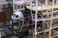 L'avant du SNA Perle dévasté par un incendie