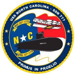 Le logo de l'USS North Carolina