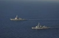 Le Montcalm et l’USS Porter en Méditerranée orientale