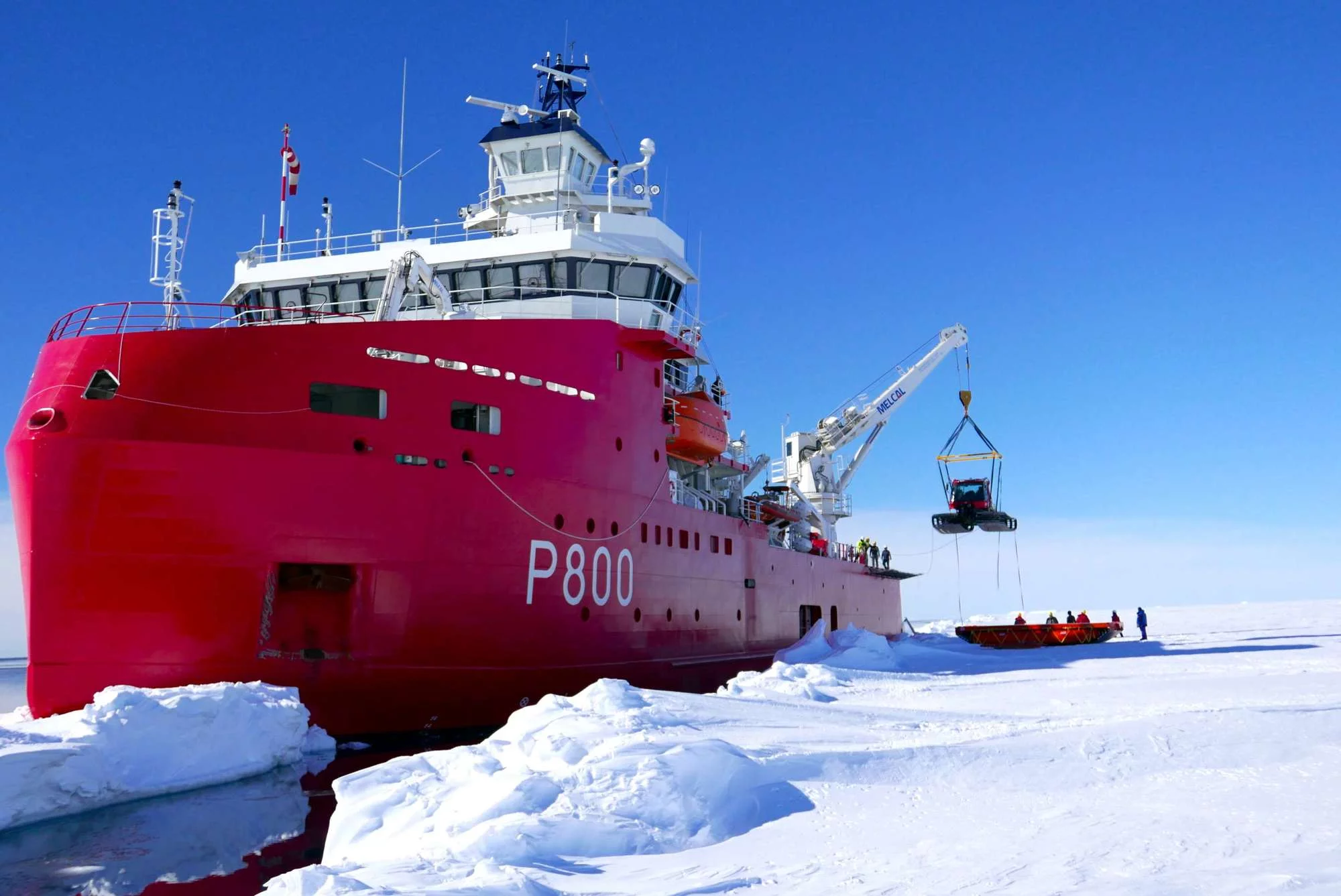 L’Astrolabe au cœur de l’Antarctique