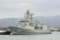 La frégate australien « HMAS Anzac »