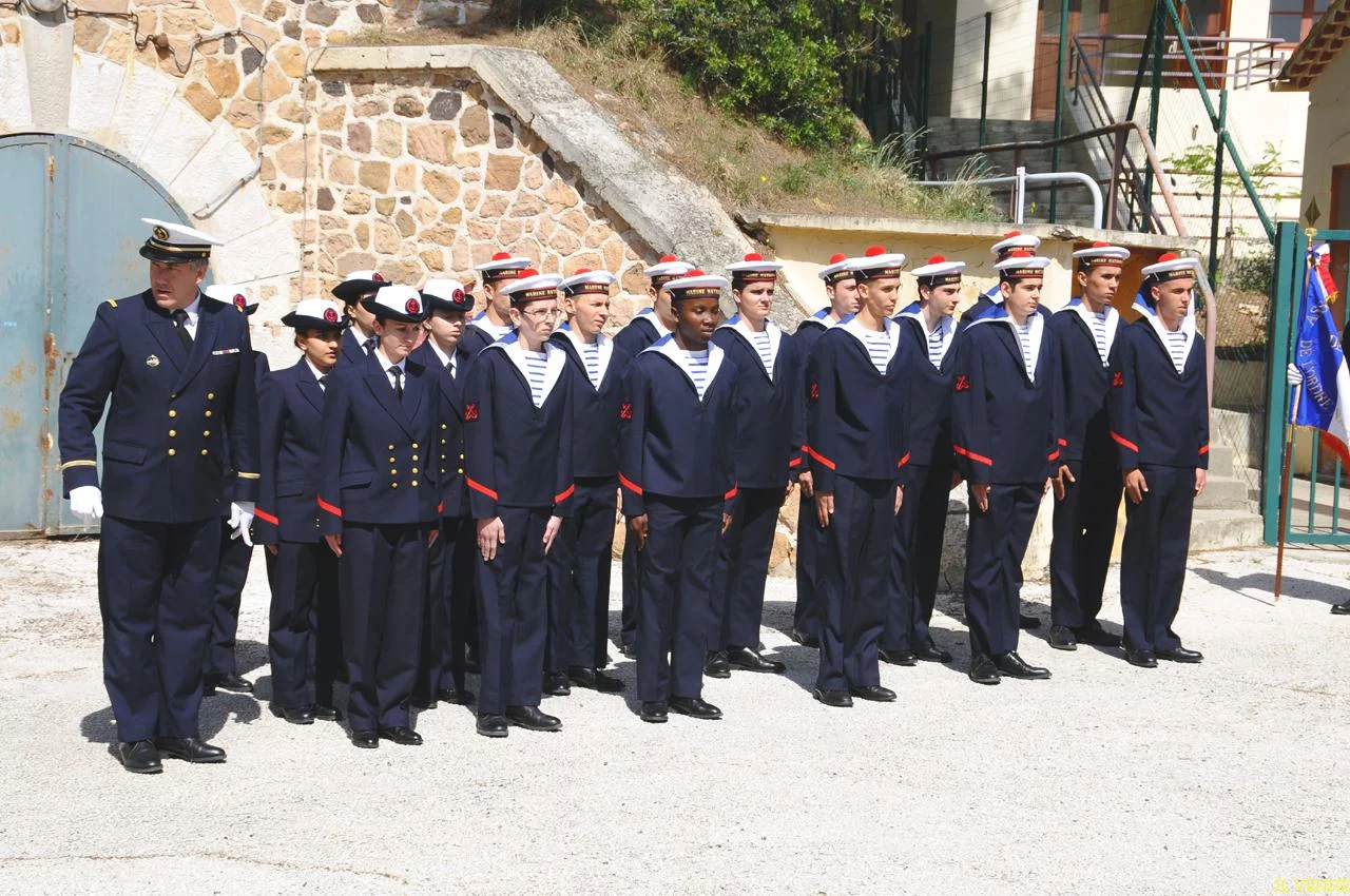 Remise des diplômes aux stagiaires de la Préparation Militaire Marine de LA SEYNE SUR MER