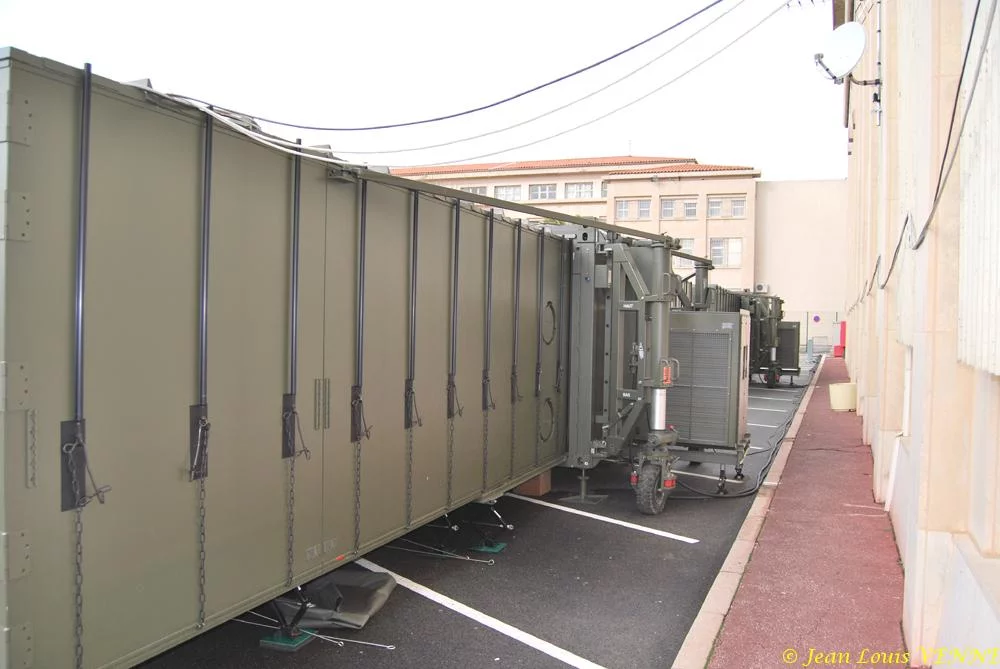 Le PC franco-algérien de l'exercice Raïs Hamidou