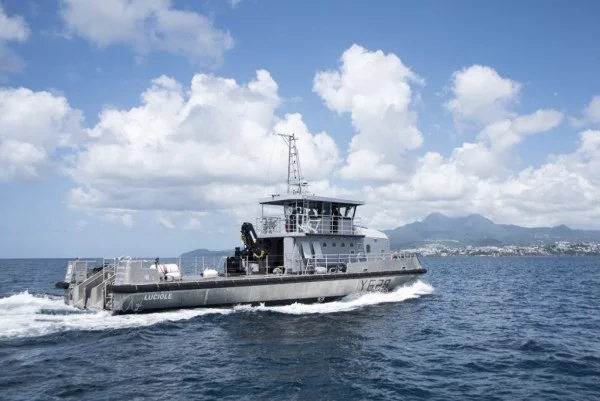 Le chaland multi-missions (CMM) Luciole