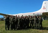 L'équipage de l’Atlantique 2 Wallaby Alpha, de la flottille 23F