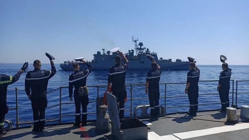 La frégate indienne Tarkash