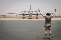 Un avion de patrouille maritime Atlantique 2 participe aux opérations au Sahel
