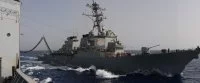 Le Var ravitaille l'USS Laboon