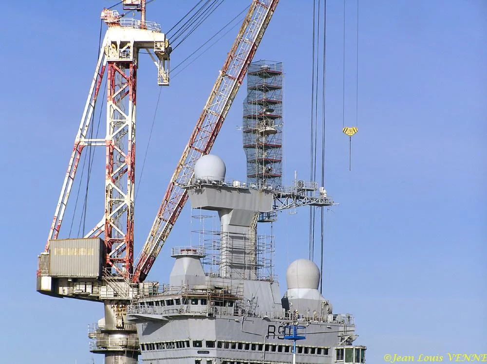 Superstructures du Charles de Gaulle