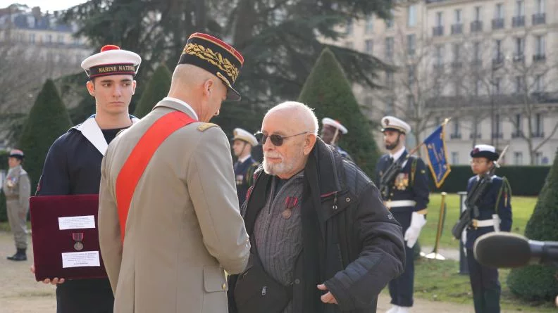 Cérémonie de commémoration de l’anniversaire de la création de la médaille de la Résistance française
