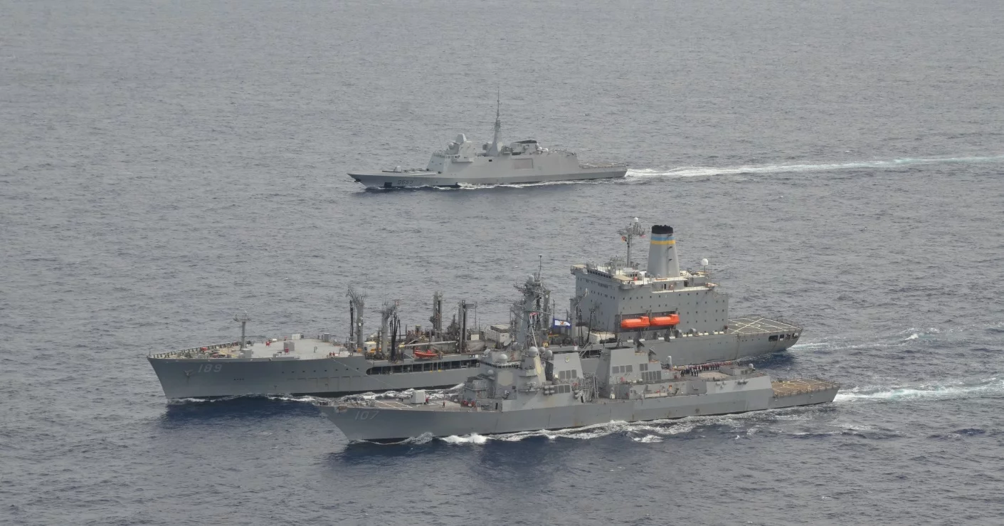 Ravitaillement à la mer