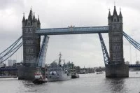 Escale à Londres de l’aviso PM l’Her
