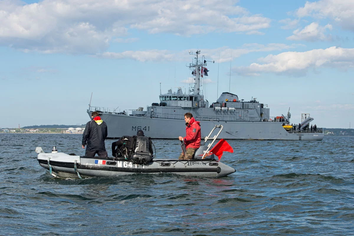 Le chasseur de mines Eridan participe en mer Baltique à l’opération Open Spirit
