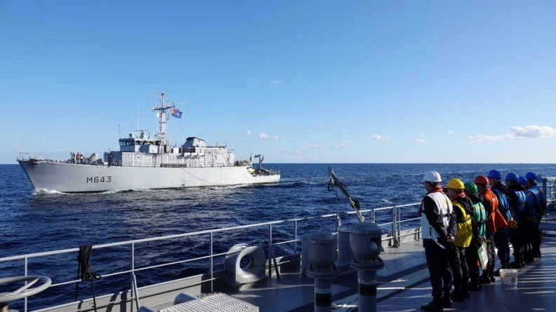 Le chasseur de mines Andromède