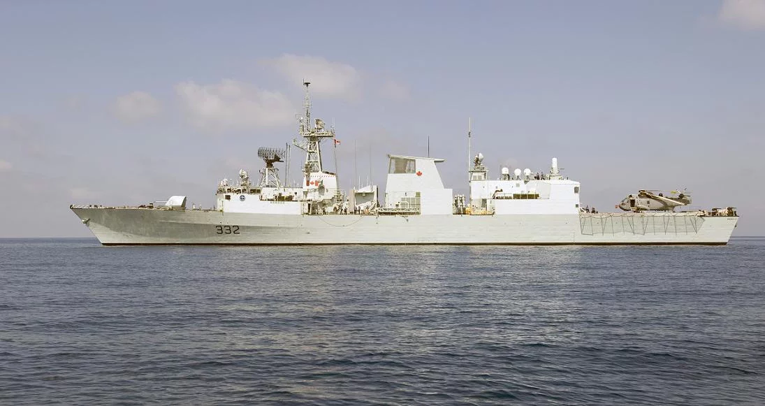 Le Ville de Québec en mer Egée