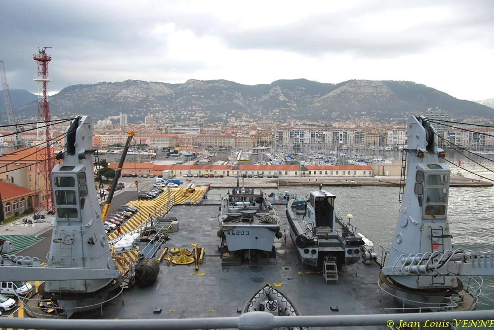 Le pont arrière du Jules Verne