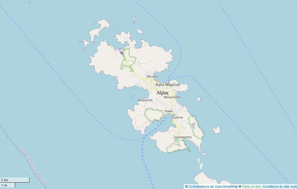 L'île grecque de Léros