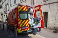 Un véhicule d'intervention des marins-pompiers de Marseille