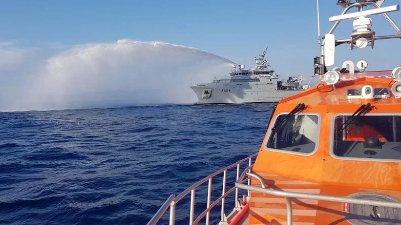 Le BSAM Seine s'entraîne avec la SNSM