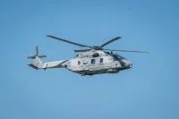 Un hélicoptère Caïman Marine de la flottille 33F