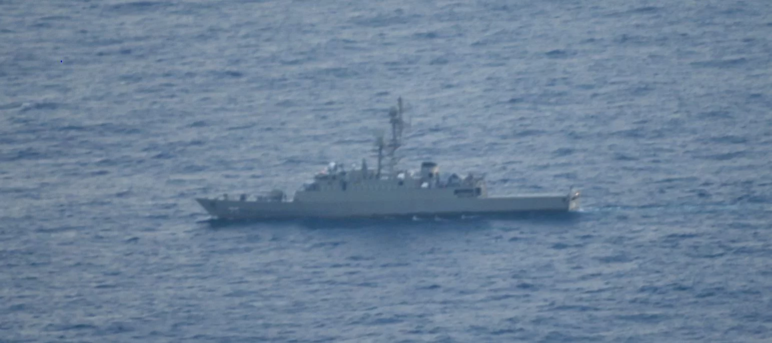 Le navire-base iranien Makran