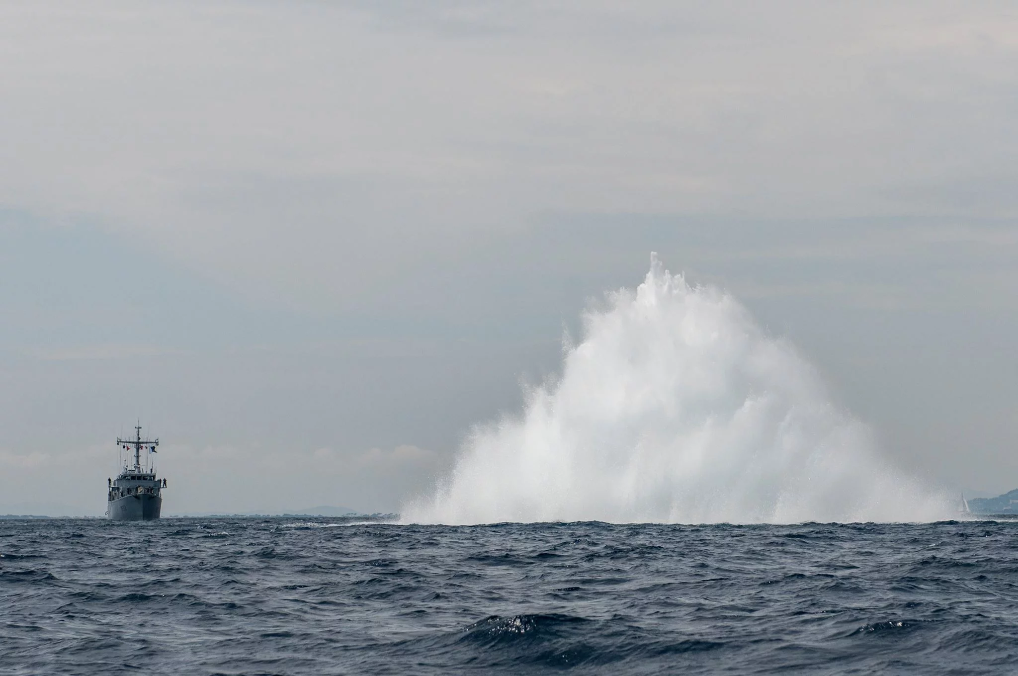 Pétardement d'une munition historique