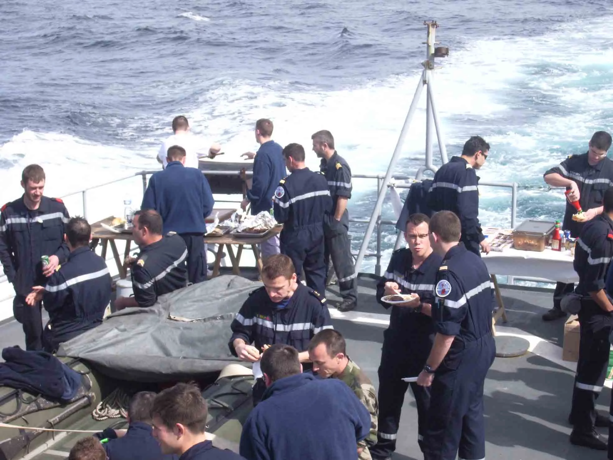 Barbecue sur la plage arriÃ¨re