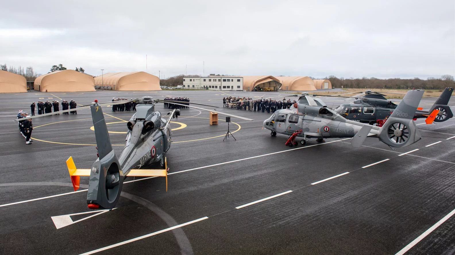 Cérémonie de remise de brevets de l'aéronautique navale