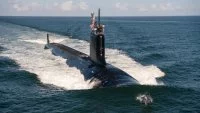 Le sous-marin USS Massachusetts