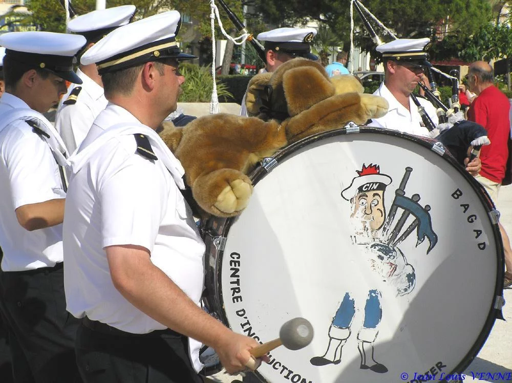 Le bagad du CIN St-Mandrier