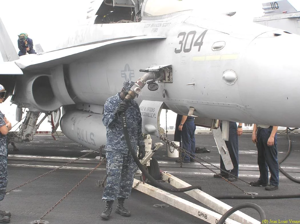 Un chasseur F-18