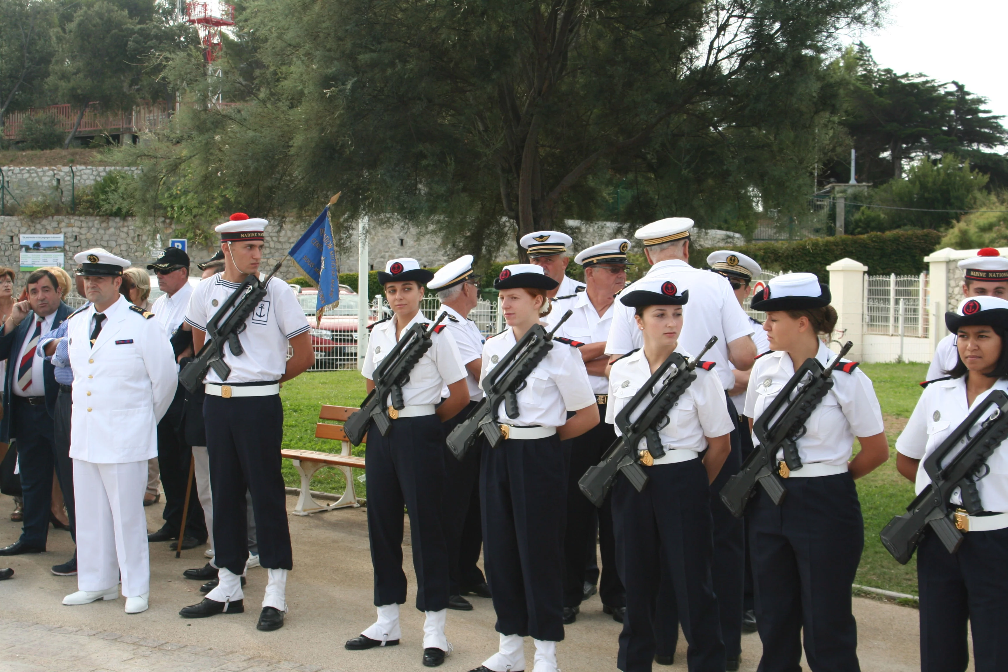 La PMM d'Avignon participait à la cérémonie
