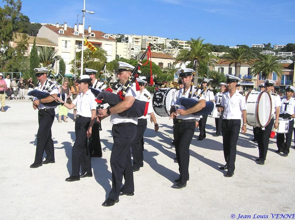 Le bagad du CIN St-Mandrier