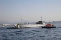 Le CDIC Hallebarde devant Théoule sur mer