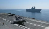 Le Mistral vu depuis le pont du Charles de Gaulle