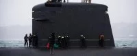 Un sous-marin nucléaire d'attaque en surface