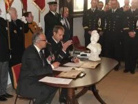 Signature de la charte