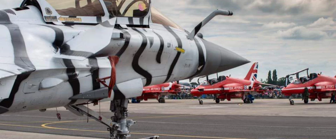 L'escadrille 11F au meeting de Yeovilton