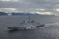 La FREMM Languedoc au-delà du 80° Nord