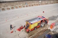 Le Beautemps-Beaupré accueille les marins-pompiers de Marseille