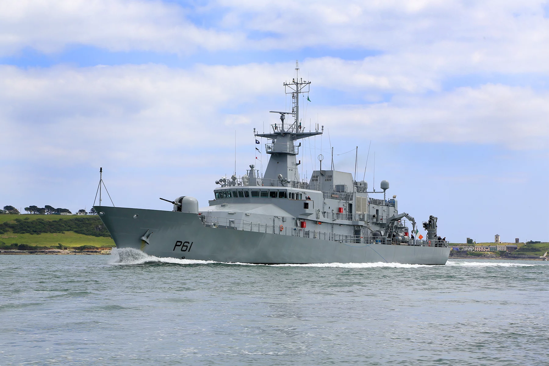 Le patrouilleur de haute-mer irlandais Samuel Beckett