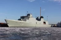 La frégate danoise Iver Huitfeldt