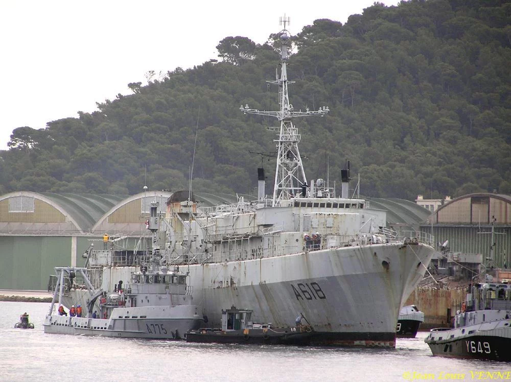 Installation de la Rance devant l’école de plongée