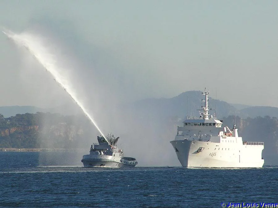 Arrivée de l'Alizé