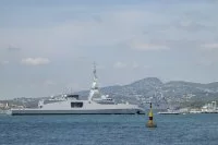 La frégate Amiral Ronarc’h à Toulon